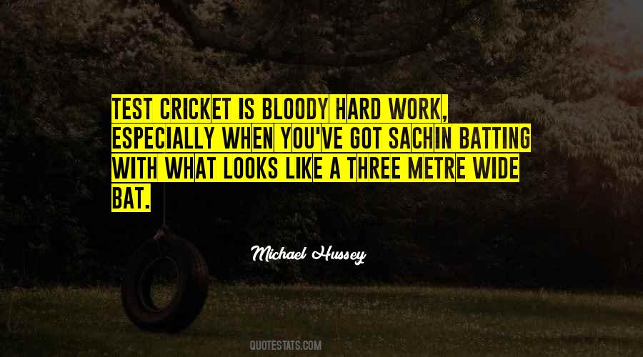 Michael Hussey Quotes #159062