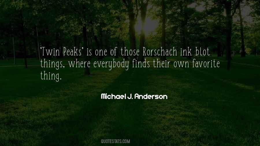 Michael J. Anderson Quotes #271474