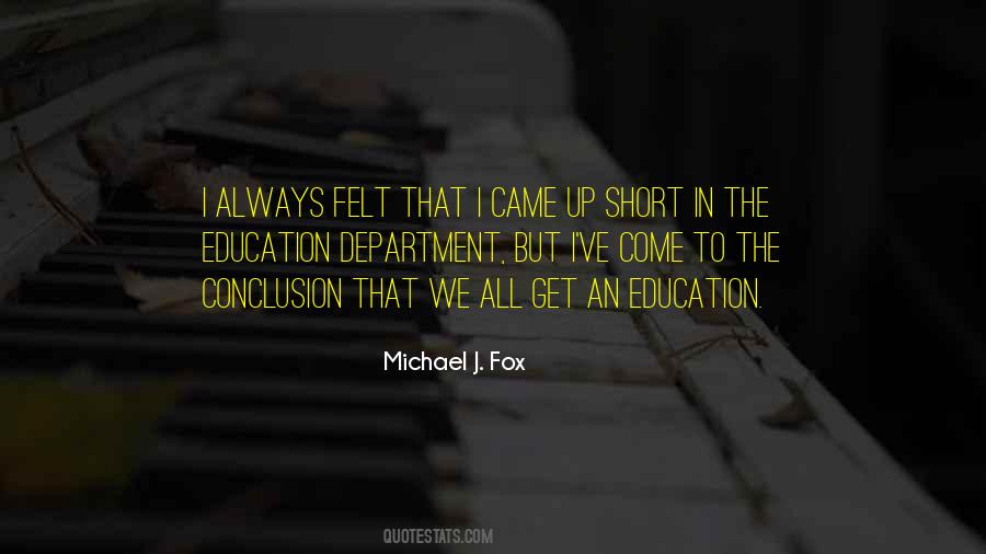 Michael J. Fox Quotes #705438