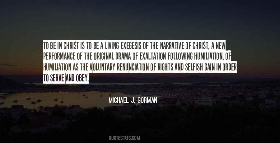 Michael J. Gorman Quotes #1310429