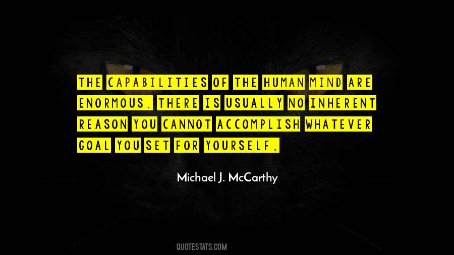 Michael J. McCarthy Quotes #1040508