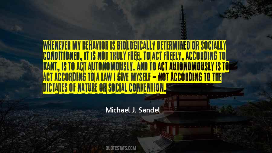 Michael J. Sandel Quotes #1390342