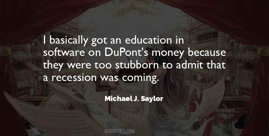 Michael J. Saylor Quotes #938780