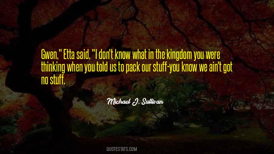 Michael J. Sullivan Quotes #687385