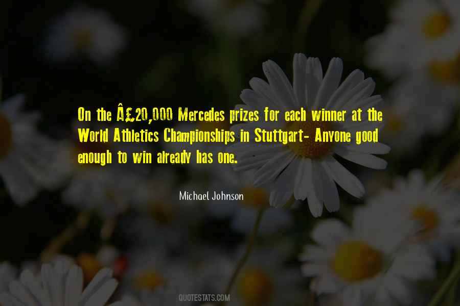 Michael Johnson Quotes #958367