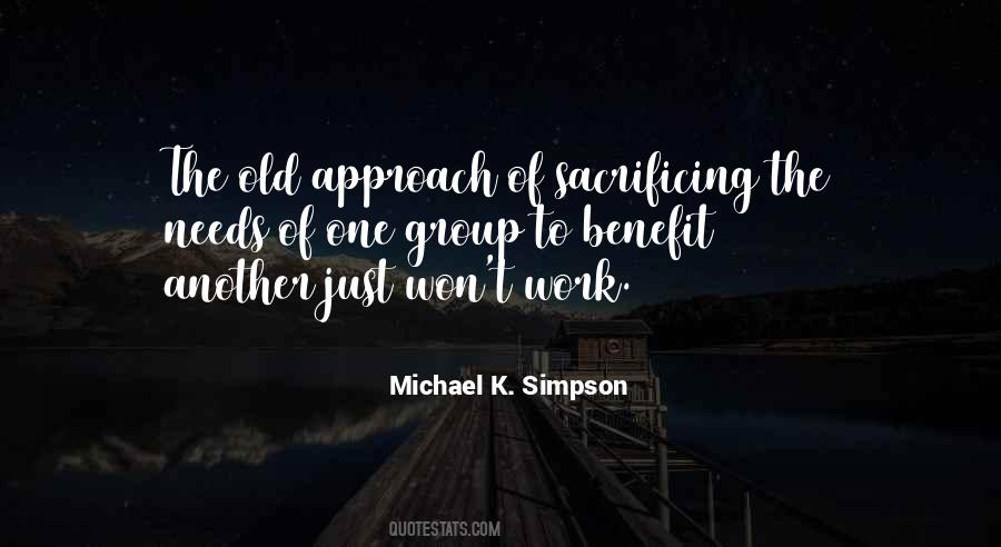 Michael K. Simpson Quotes #1638360