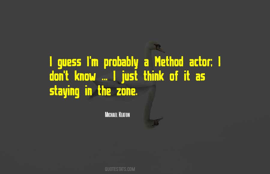 Michael Keaton Quotes #411596