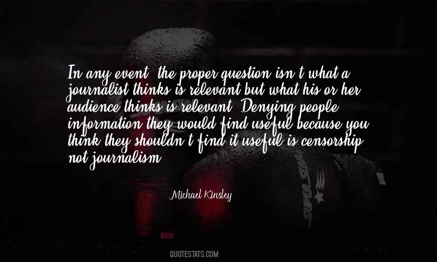 Michael Kinsley Quotes #1197258