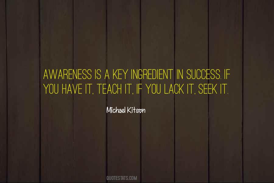 Michael Kitson Quotes #1171223