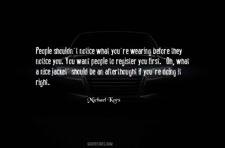 Michael Kors Quotes #1246380