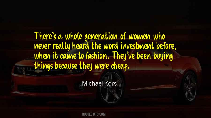 Michael Kors Quotes #878695