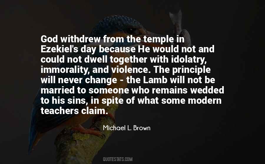 Michael L. Brown Quotes #1652774