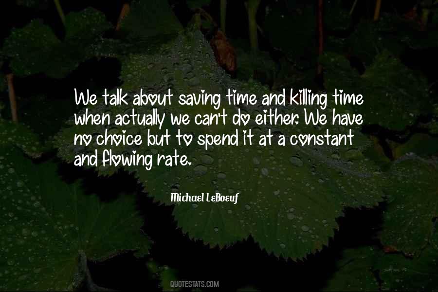 Michael LeBoeuf Quotes #1827911