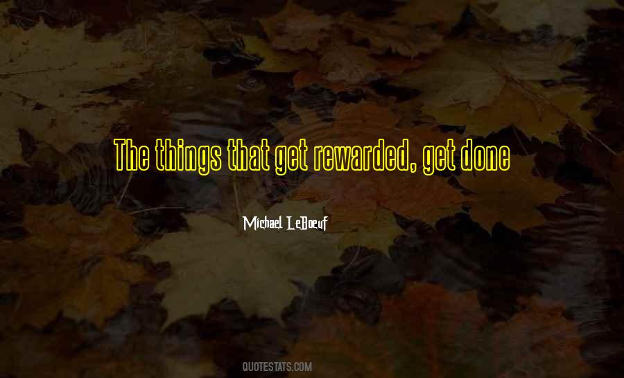 Michael LeBoeuf Quotes #264394