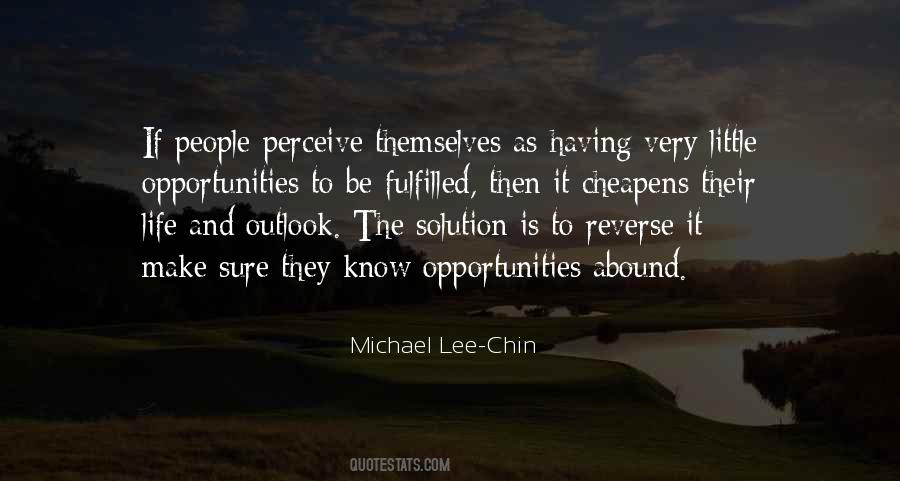 Michael Lee-Chin Quotes #656308