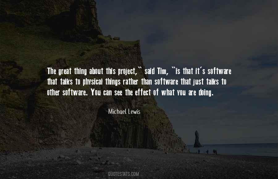 Michael Lewis Quotes #1514581