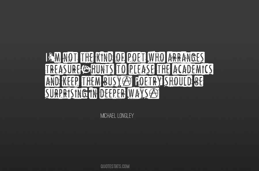 Michael Longley Quotes #395532