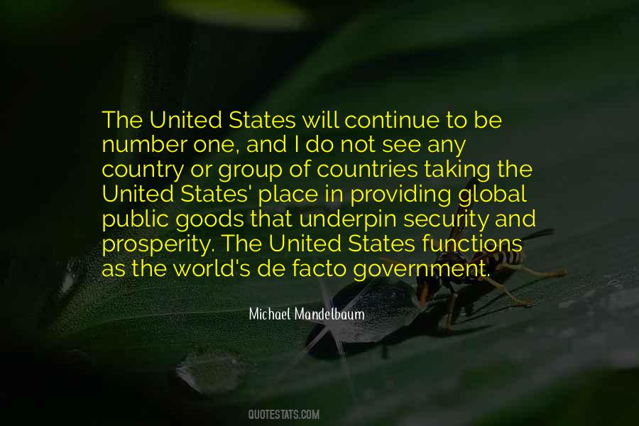 Michael Mandelbaum Quotes #1154130