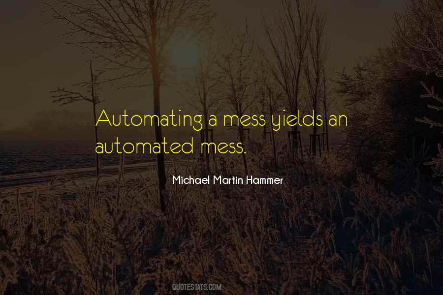 Michael Martin Hammer Quotes #53597