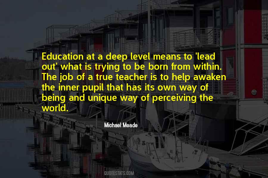 Michael Meade Quotes #1027379