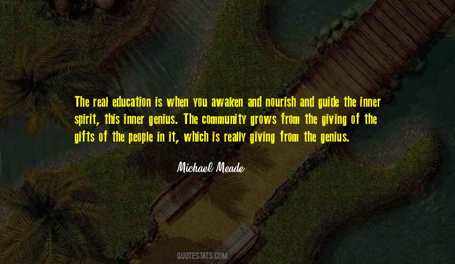 Michael Meade Quotes #1504589