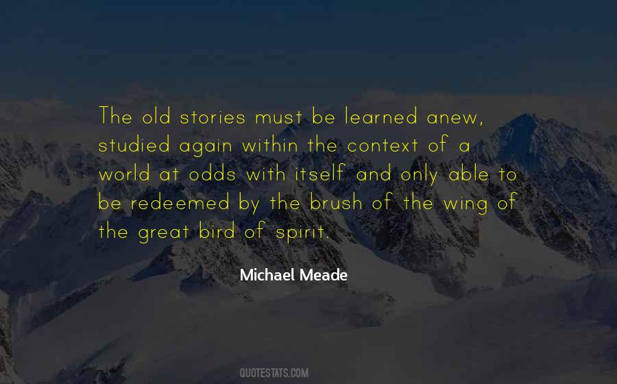 Michael Meade Quotes #541365