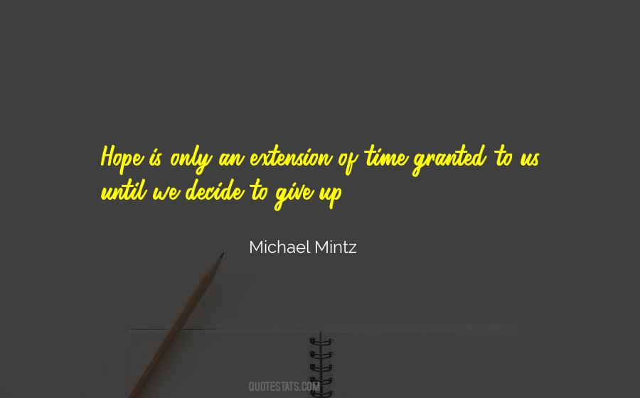 Michael Mintz Quotes #978169