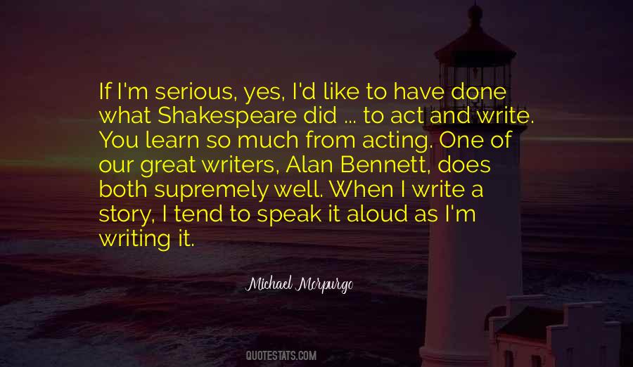 Michael Morpurgo Quotes #1769141 Michael Morpurgo Quotes #1769141