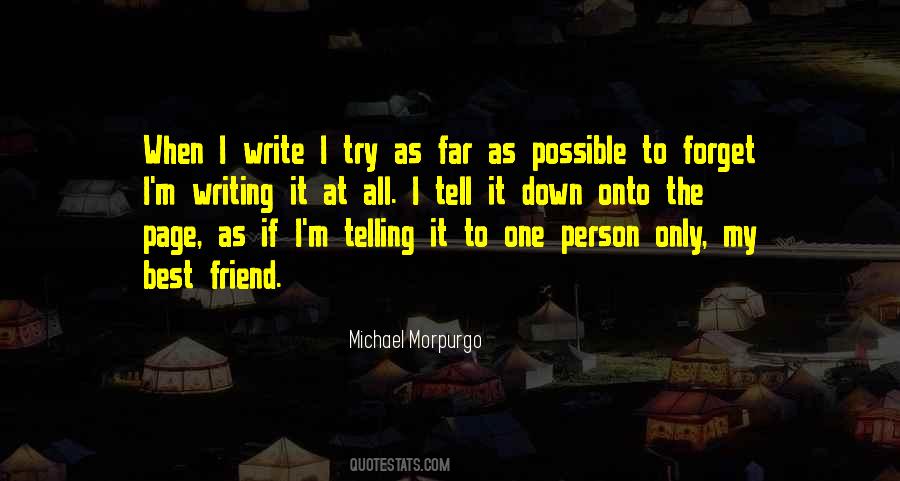 Michael Morpurgo Quotes #205175 Michael Morpurgo Quotes #205175