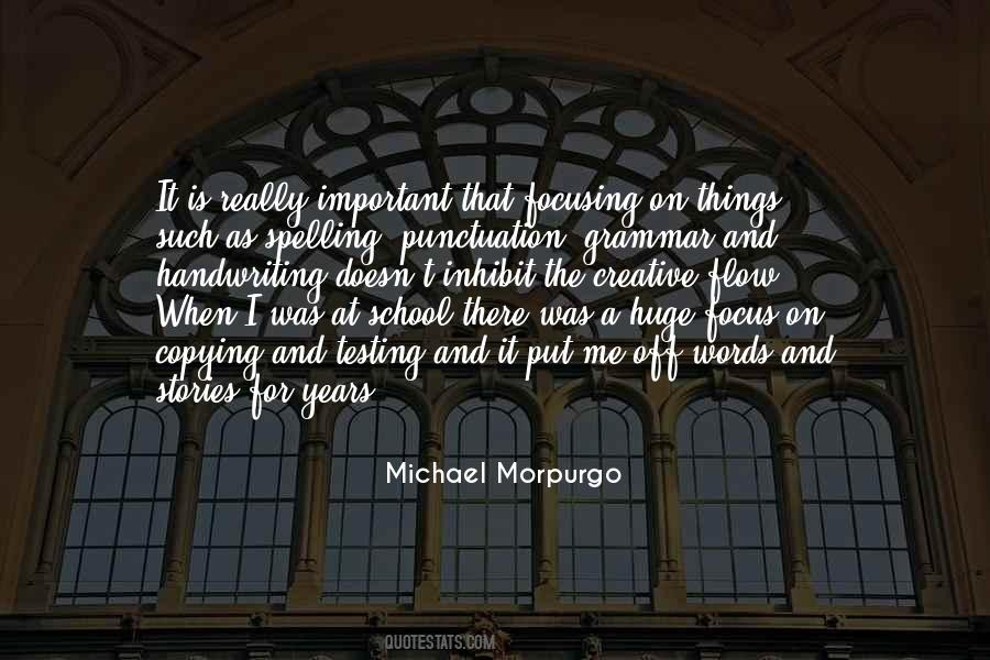 Michael Morpurgo Quotes #508934