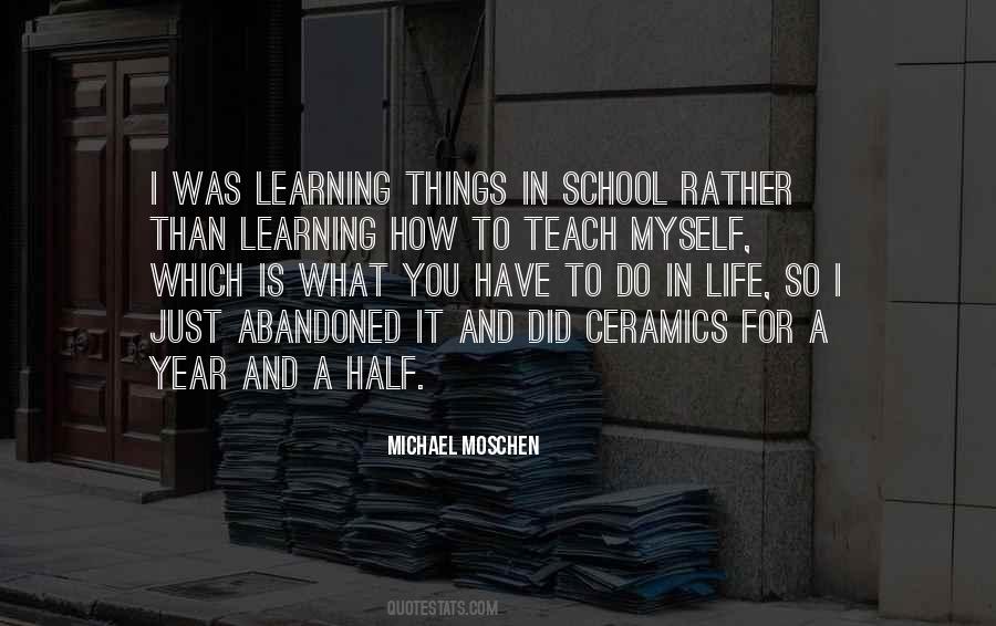 Michael Moschen Quotes #68924