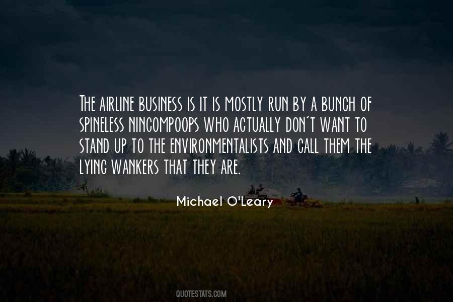 Michael O'Leary Quotes #14357