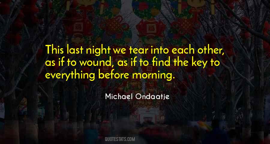 Michael Ondaatje Quotes #1150395