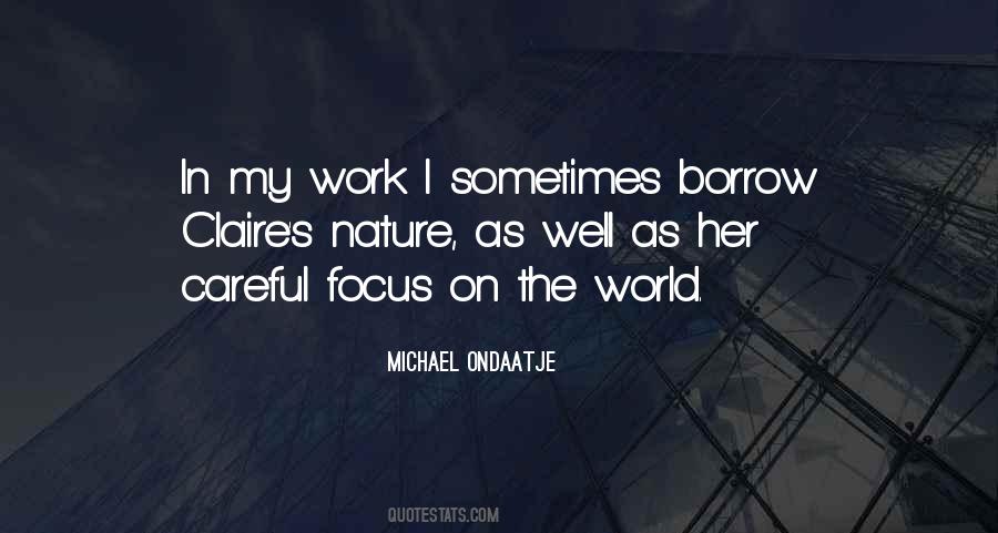 Michael Ondaatje Quotes #888058