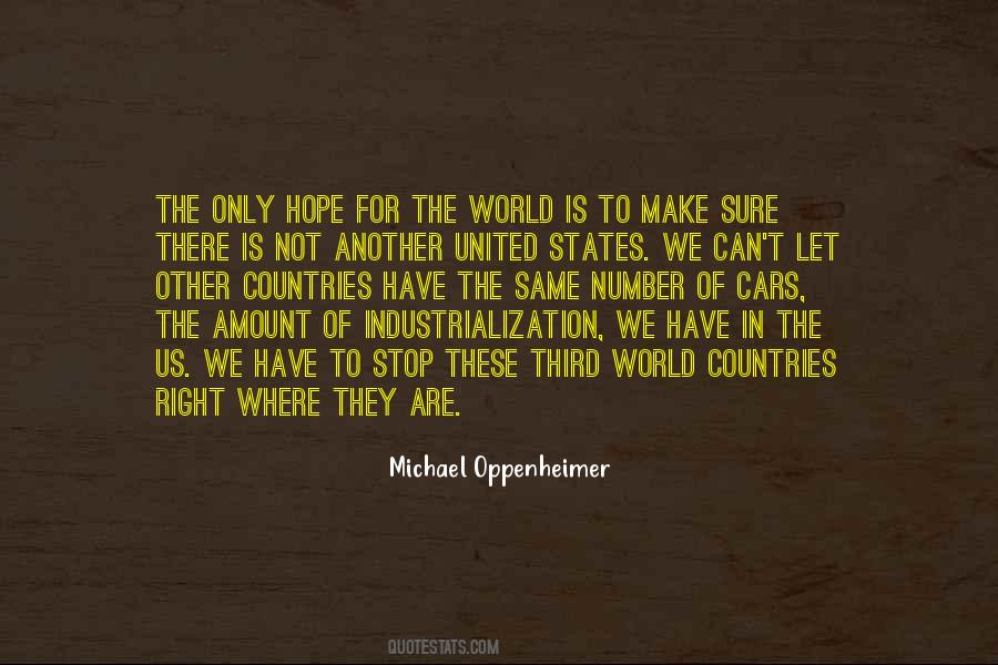 Michael Oppenheimer Quotes #1385629