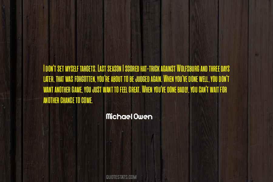 Michael Owen Quotes #312530