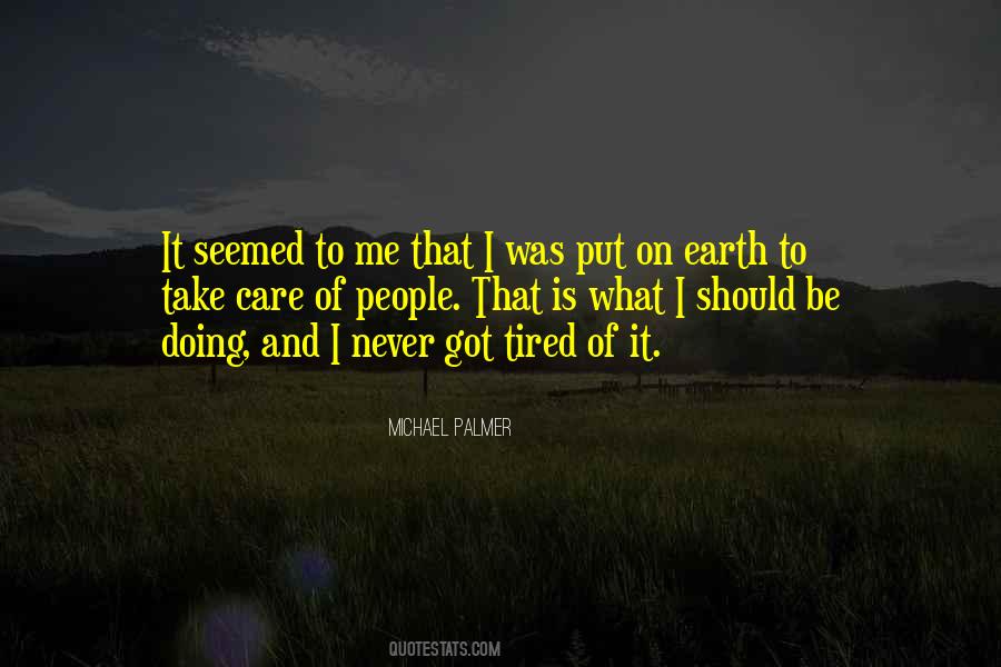 Michael Palmer Quotes #508384