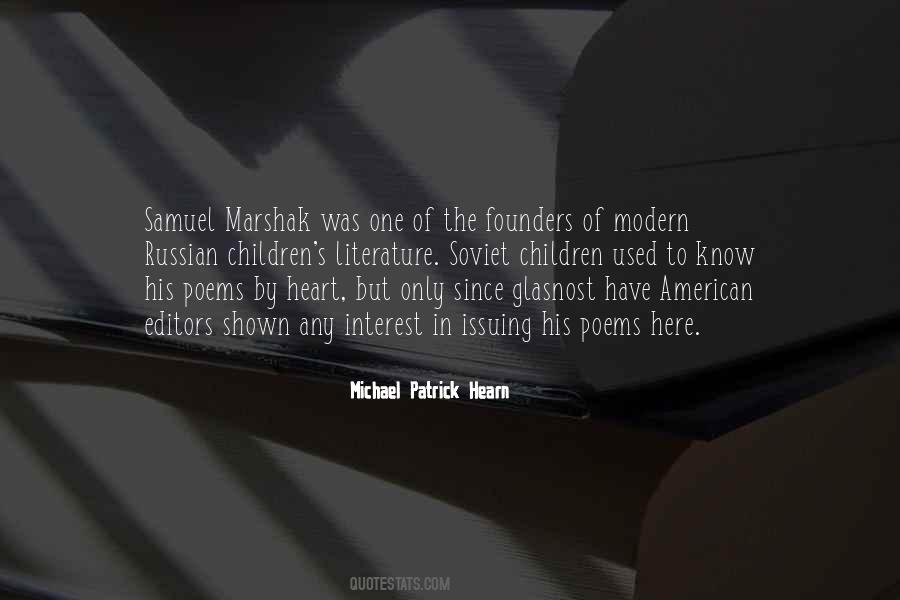 Michael Patrick Hearn Quotes #1255646