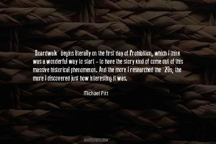 Michael Pitt Quotes #1102870