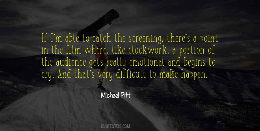 Michael Pitt Quotes #1247901