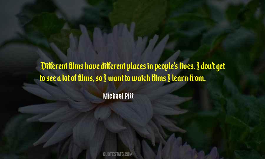 Michael Pitt Quotes #1471427