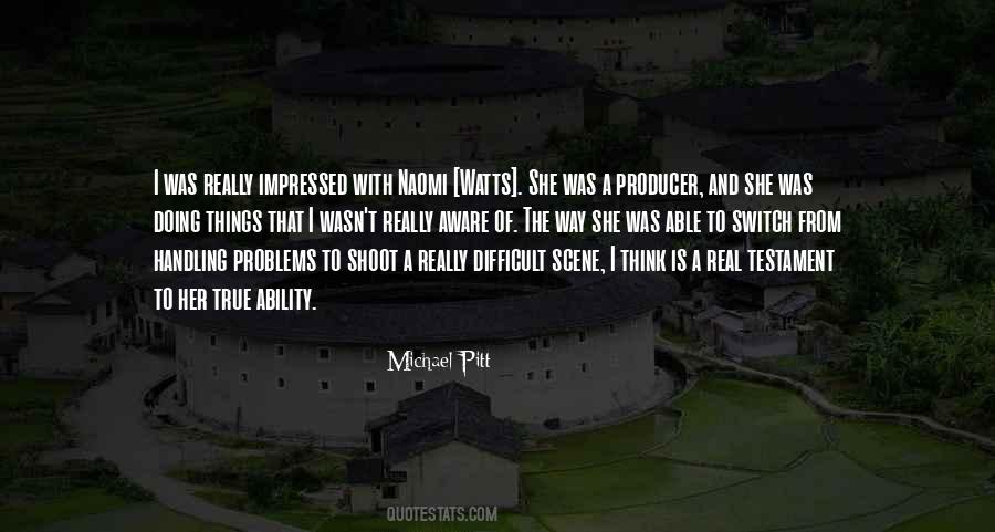 Michael Pitt Quotes #818628