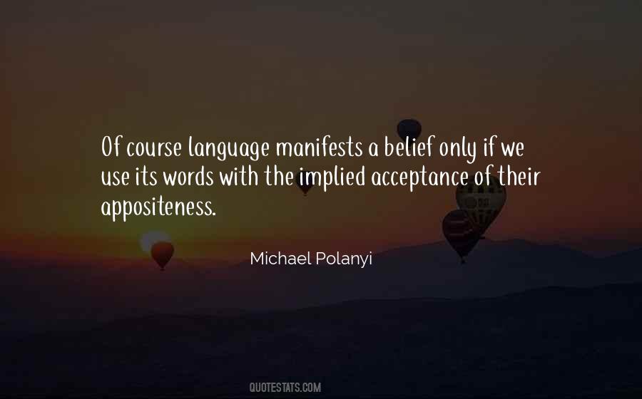 Michael Polanyi Quotes #102594