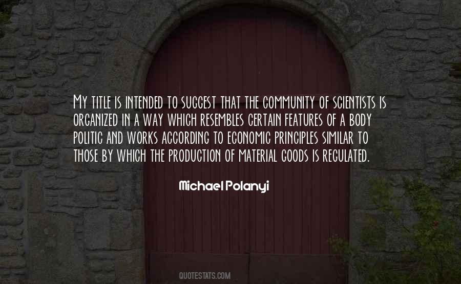 Michael Polanyi Quotes #1043914