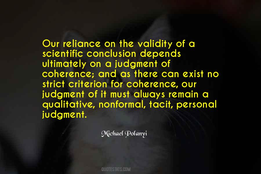 Michael Polanyi Quotes #491007