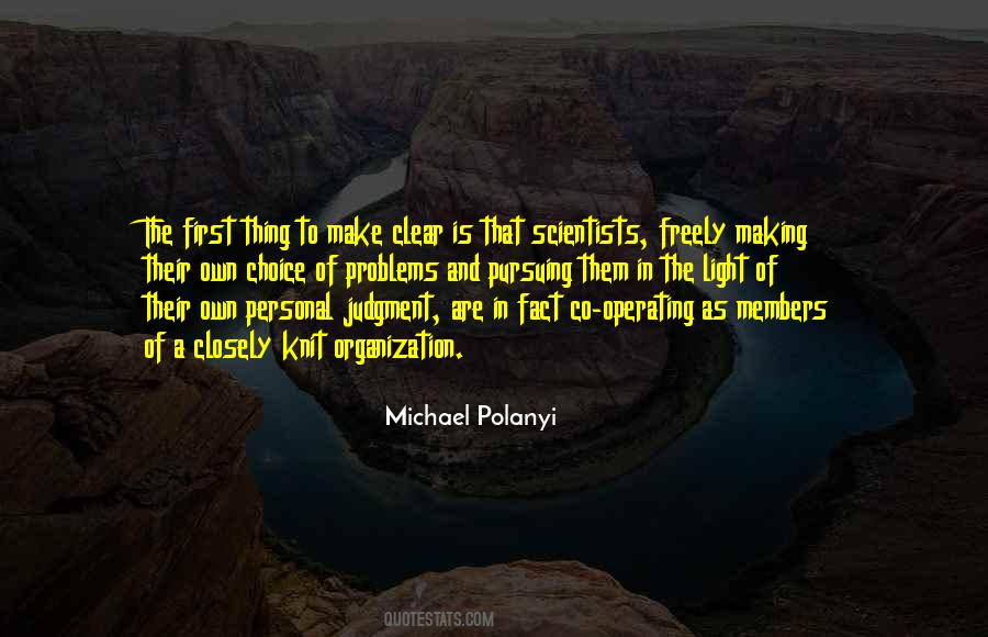 Michael Polanyi Quotes #62411