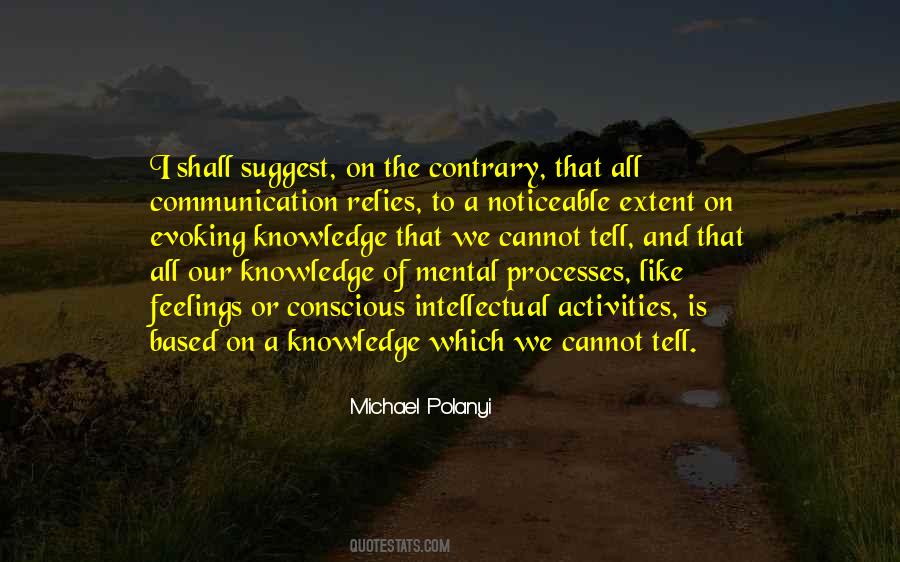 Michael Polanyi Quotes #649589