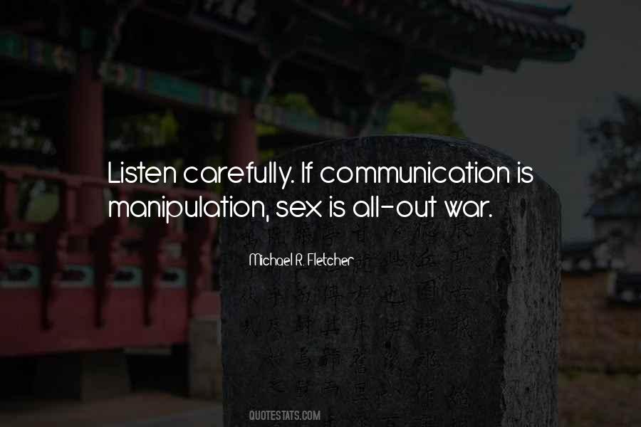 Michael R. Fletcher Quotes #1427676