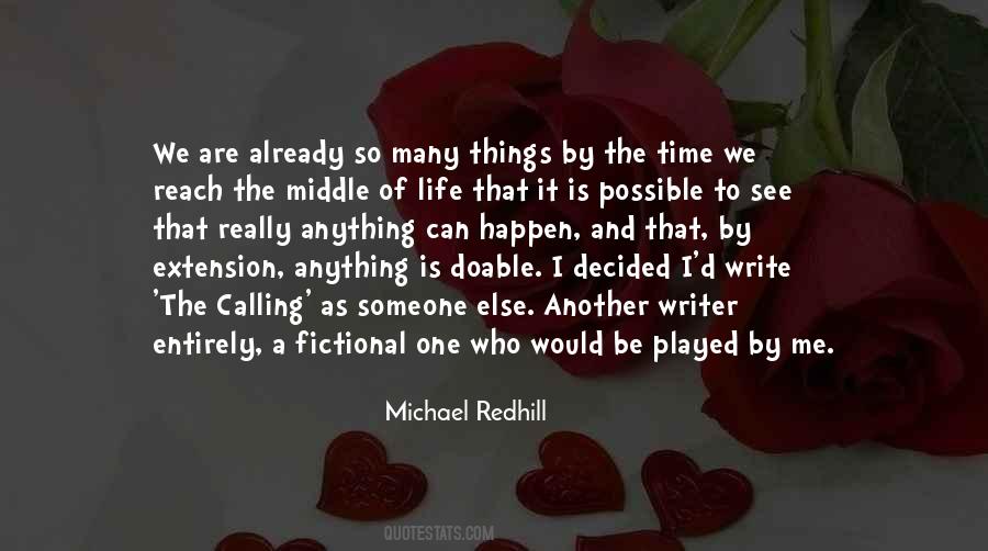 Michael Redhill Quotes #1235758