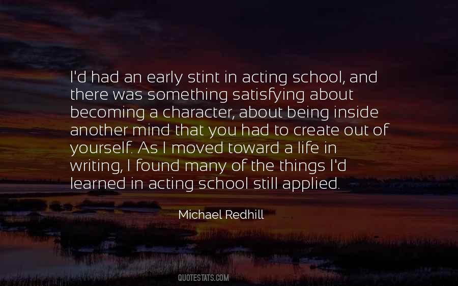 Michael Redhill Quotes #512738